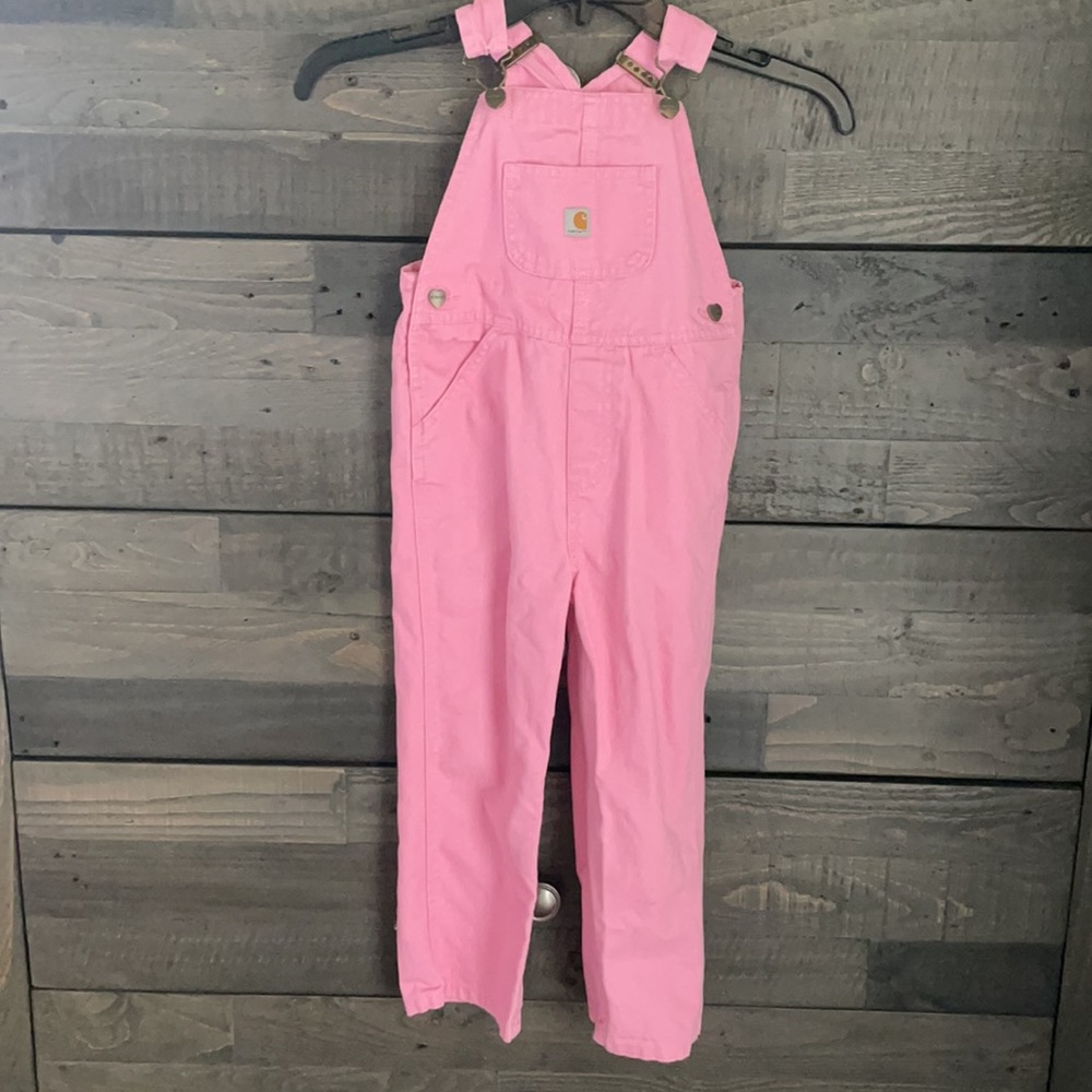 Carhartt Little Girls Bib Overall